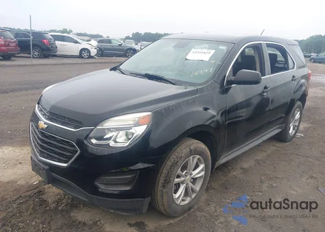 2017 Chevrolet Equinox Ls из США, поврежденный, VIN 2GNFLEEKXH6328397